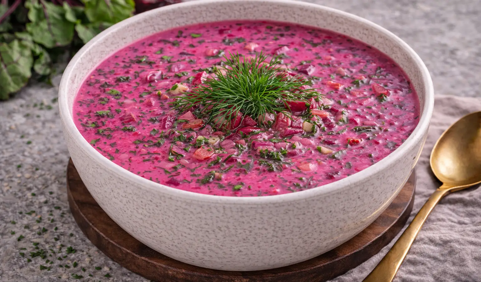 Chłodnik z botwinką