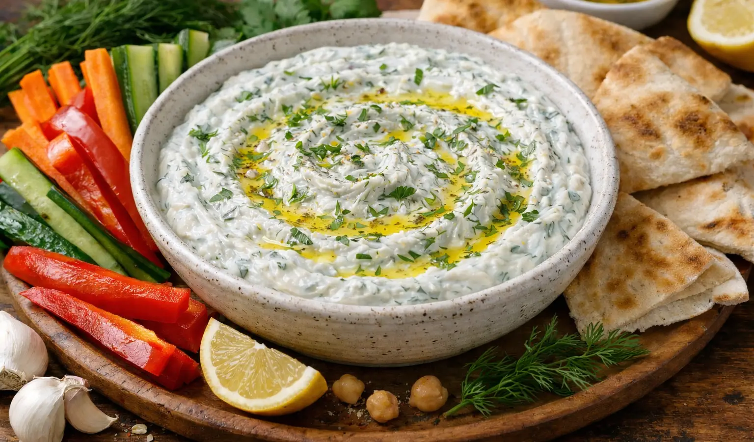 Dip jogurtowy z koperkiem