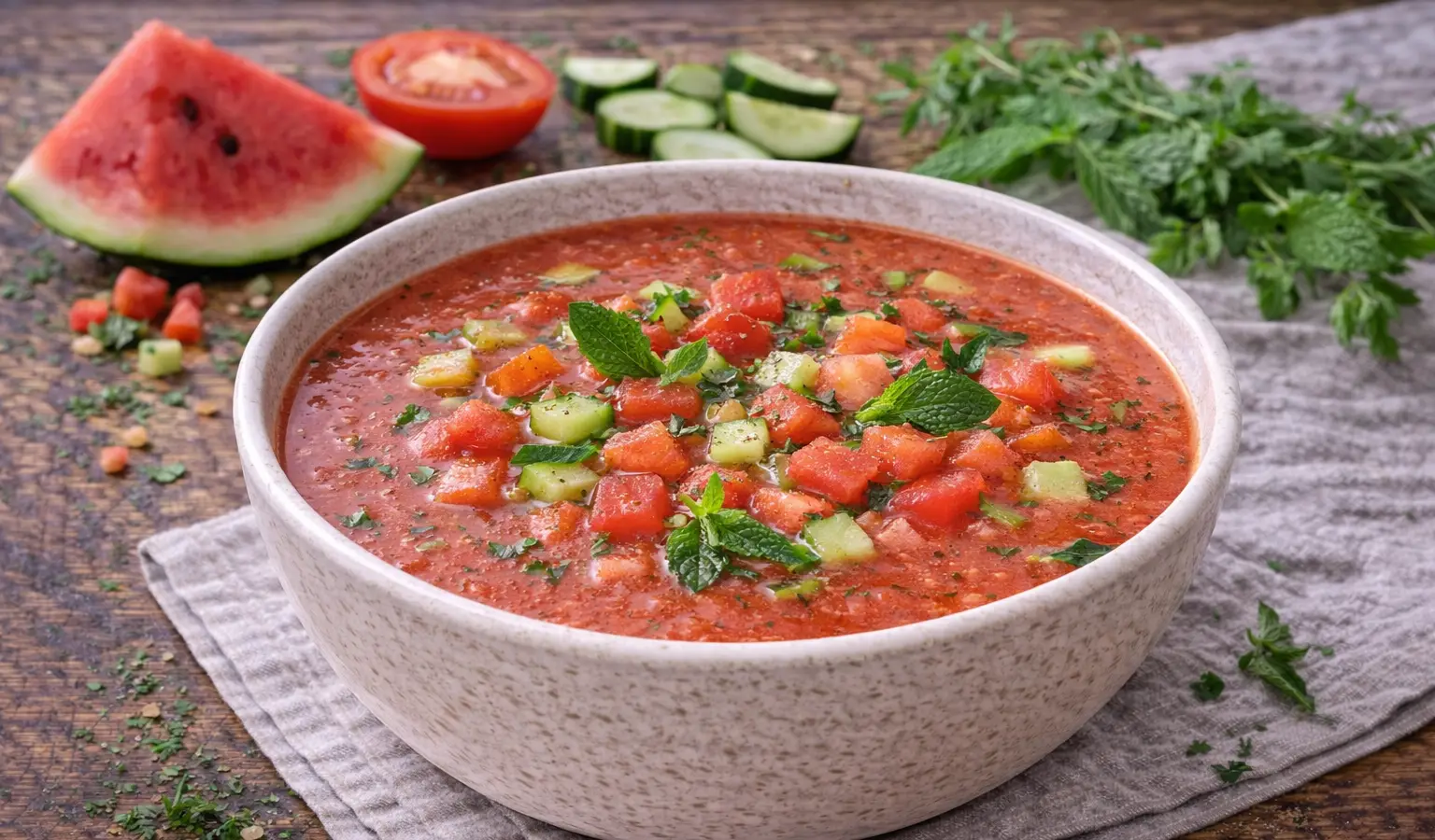 Gazpacho arbuzowe