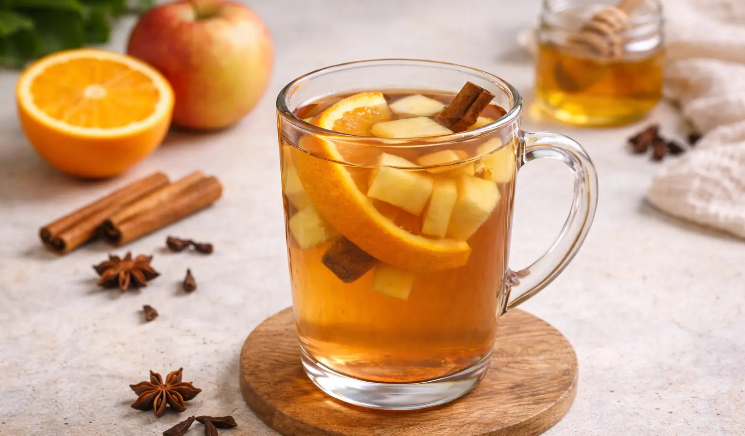 Napar jabłkowo-cynamonowy