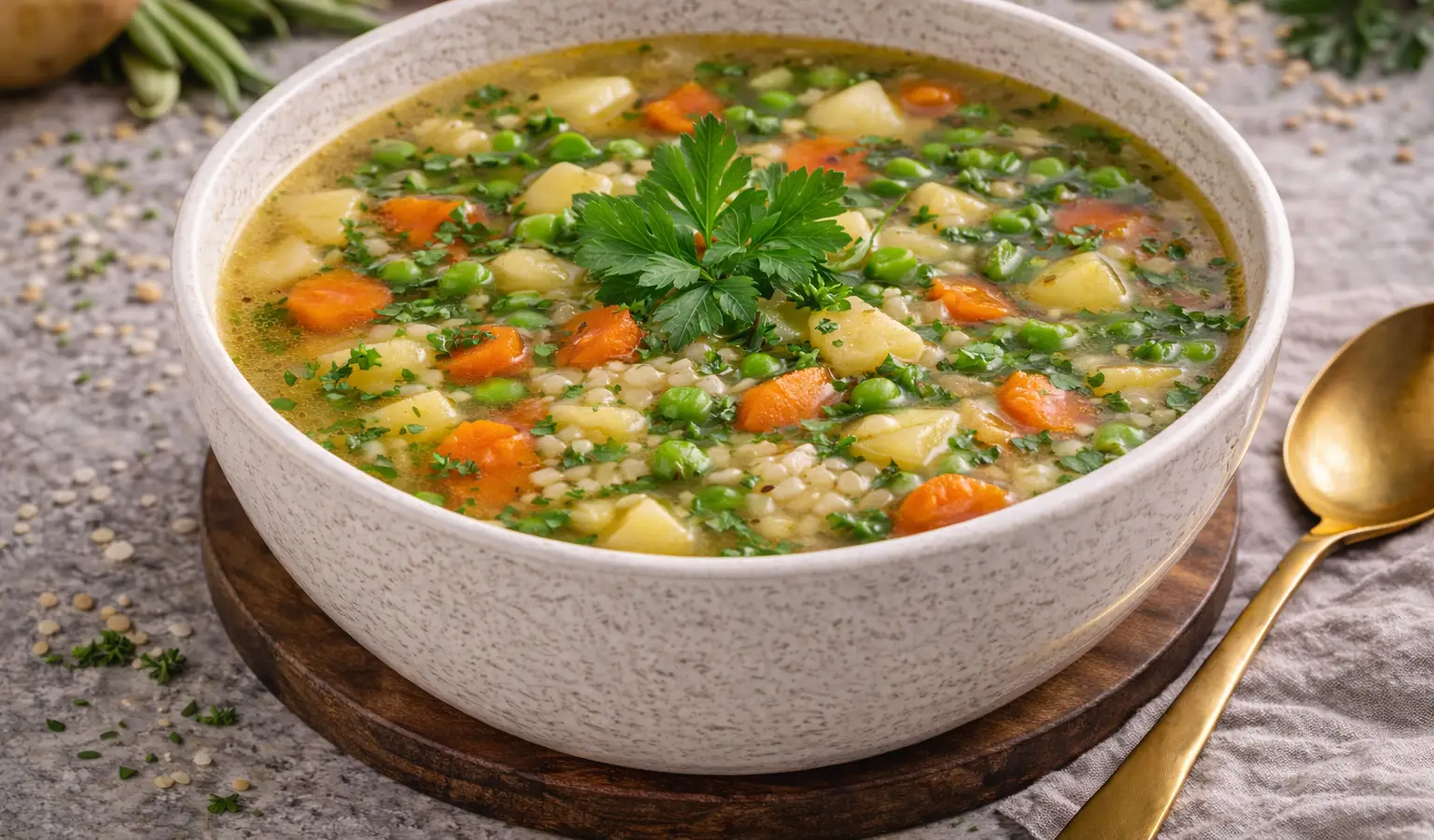 Zupa jarzynowa na rosole