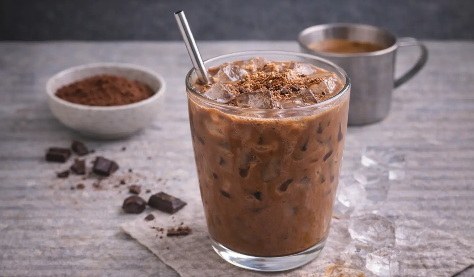 Kawa mrożona czekoladowa