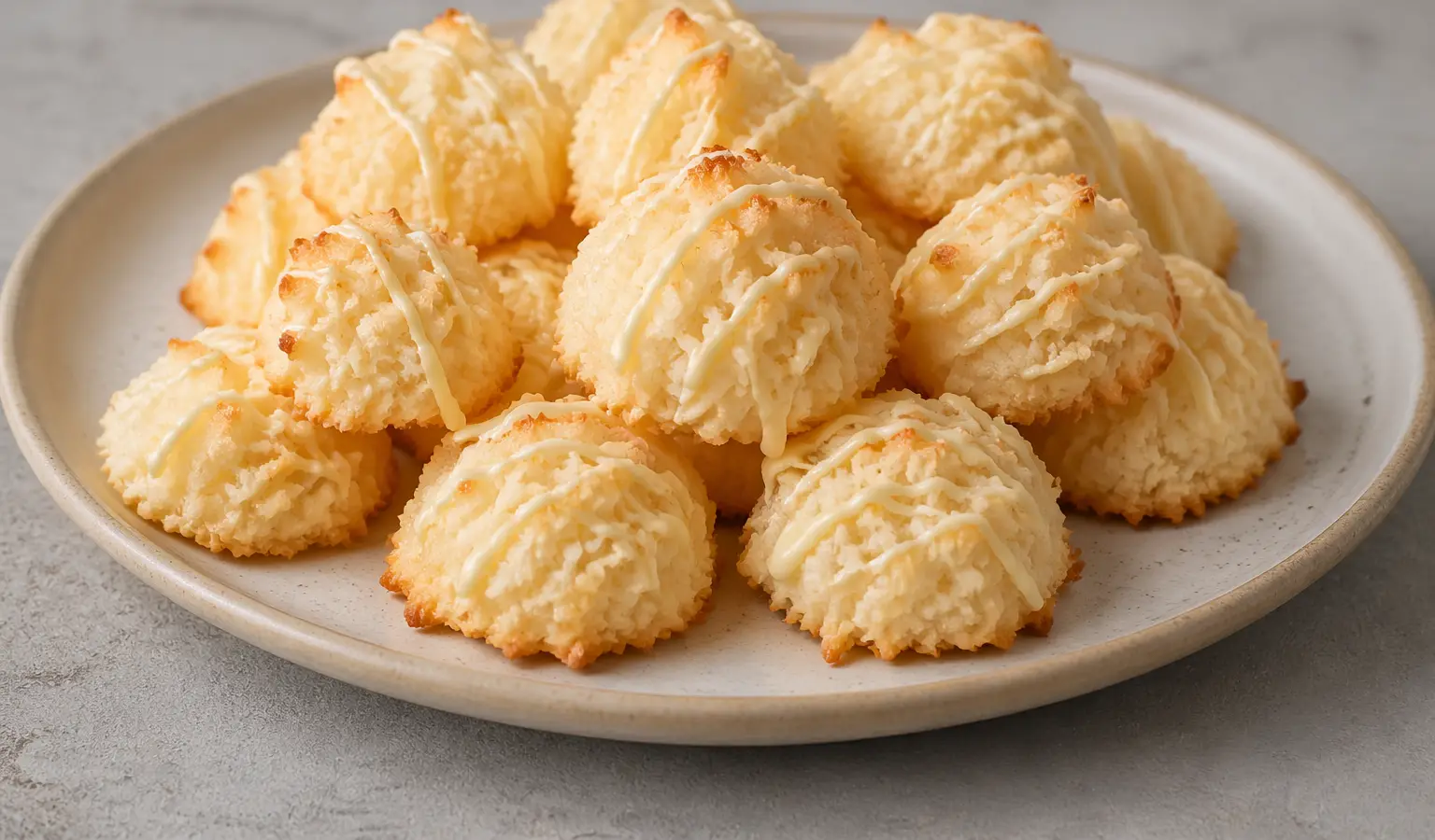 Kokosanki z białą czekoladą