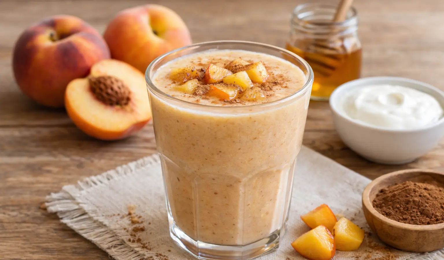 Koktajl brzoskwiniowy