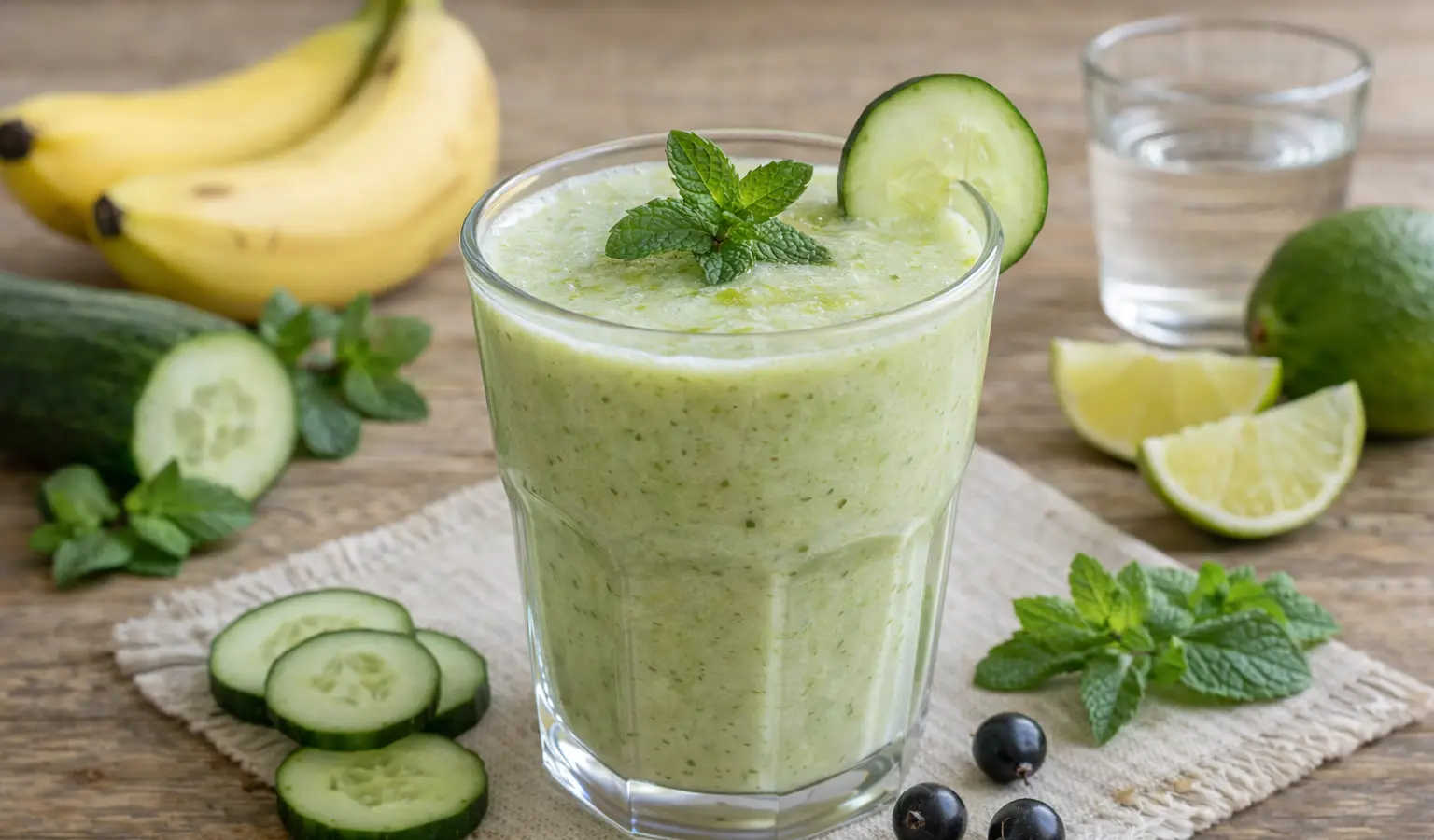 Koktajl ogórkowo-limonkowy