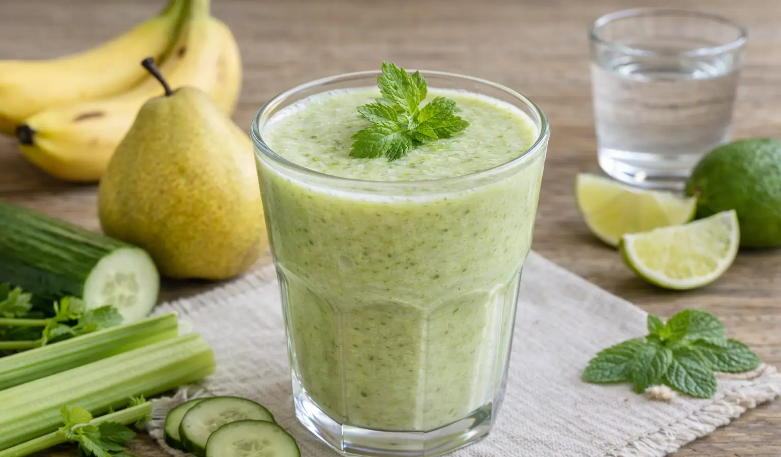 Koktajl z selera naciowego i gruszki