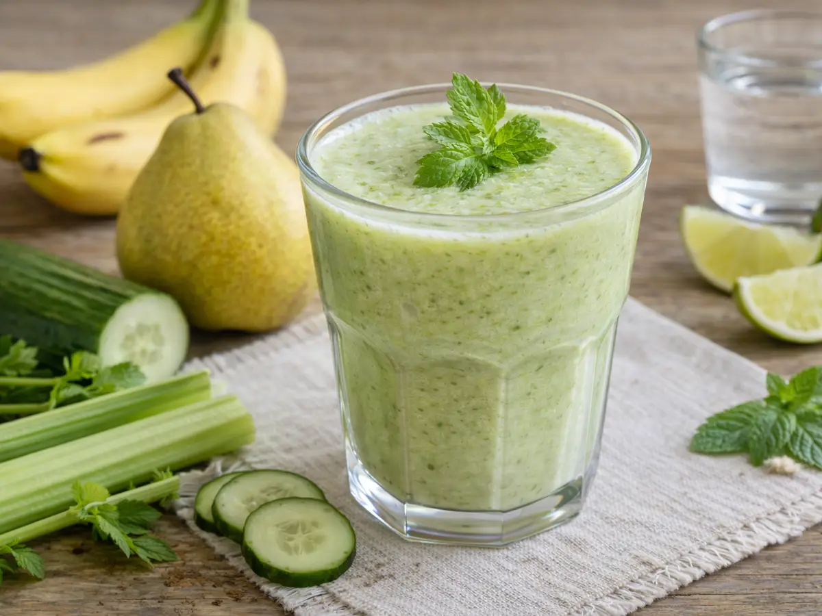 Koktajl z selera naciowego i gruszki