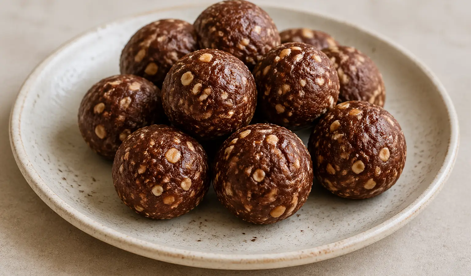 Kulki orzechowe z kakao