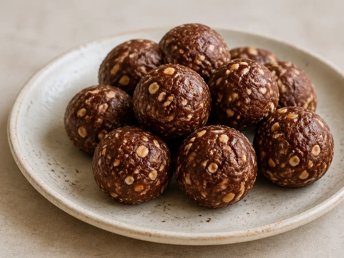Kulki orzechowe z kakao