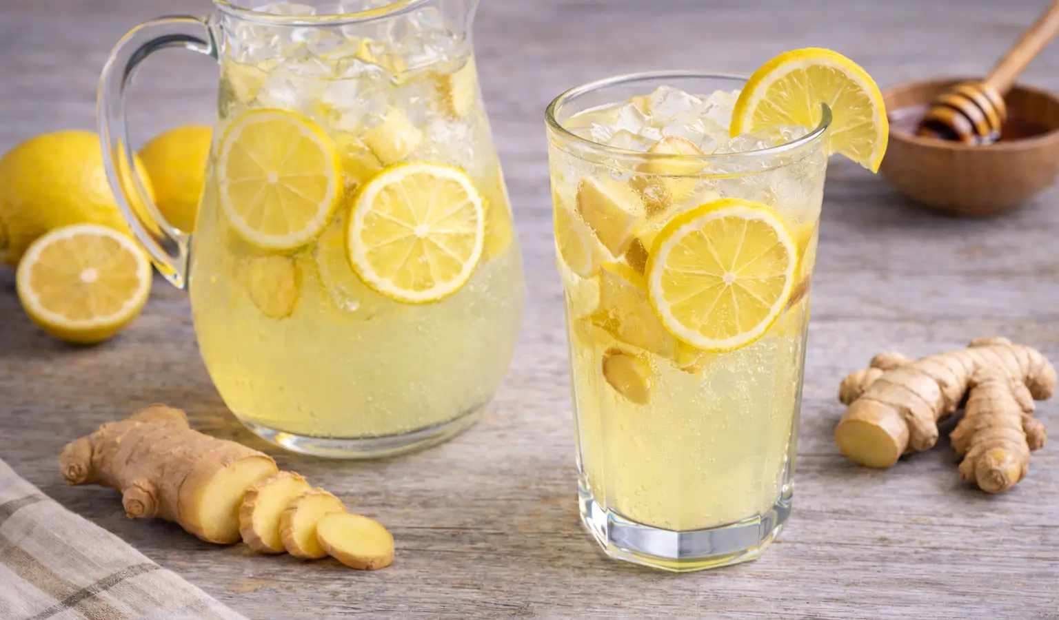 Lemoniada z imbirem