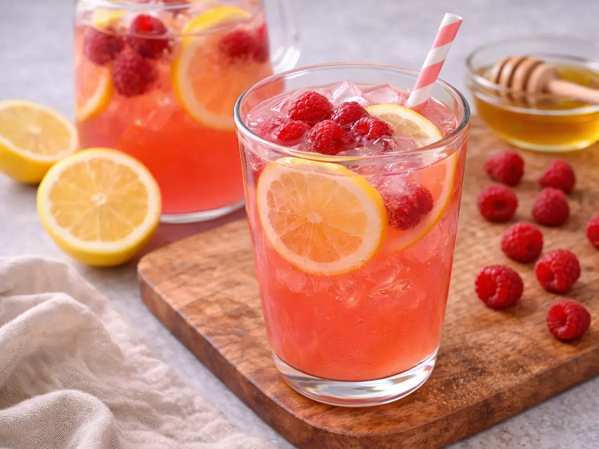 Lemoniada malinowa