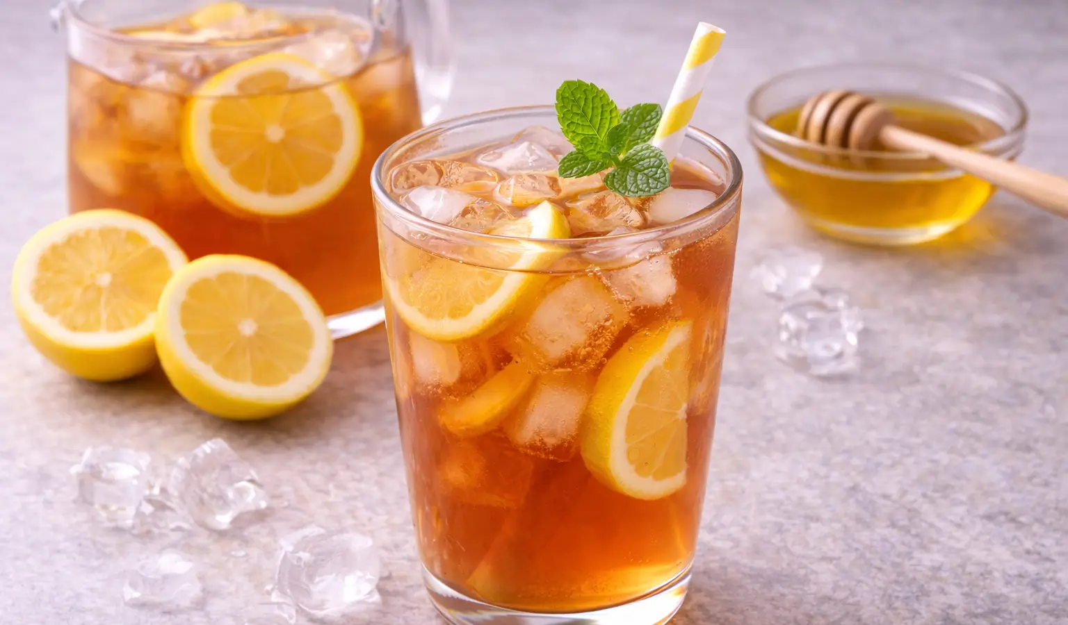 Mrożona herbata cytrynowa