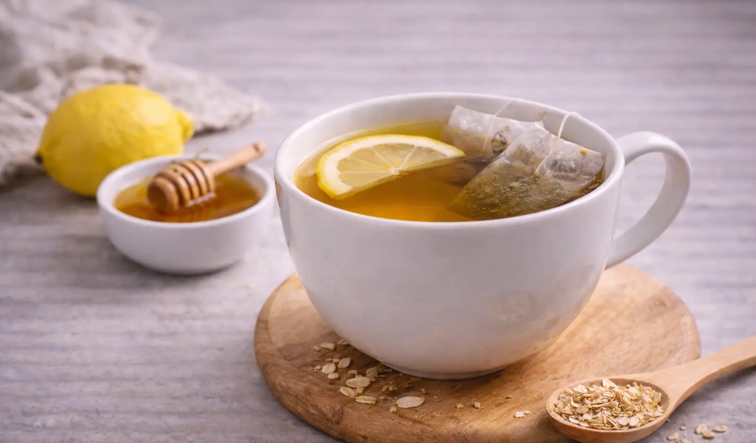 Napar z rumianku i miodu