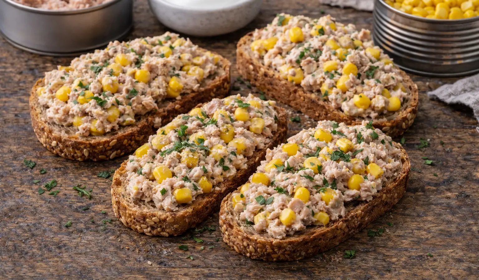 Pasta z tuńczyka i kukurydzy