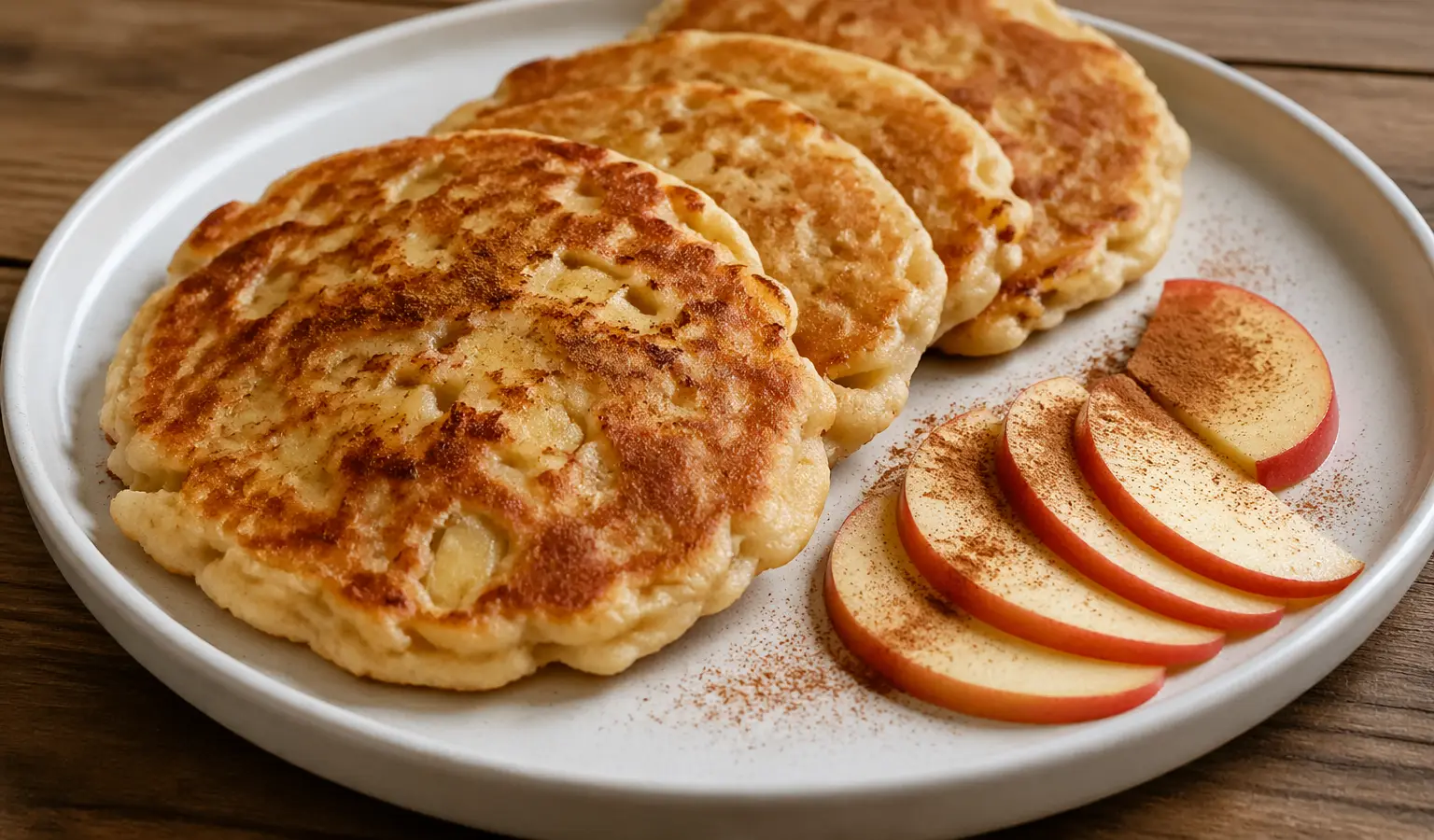 Placuszki z jabłkiem