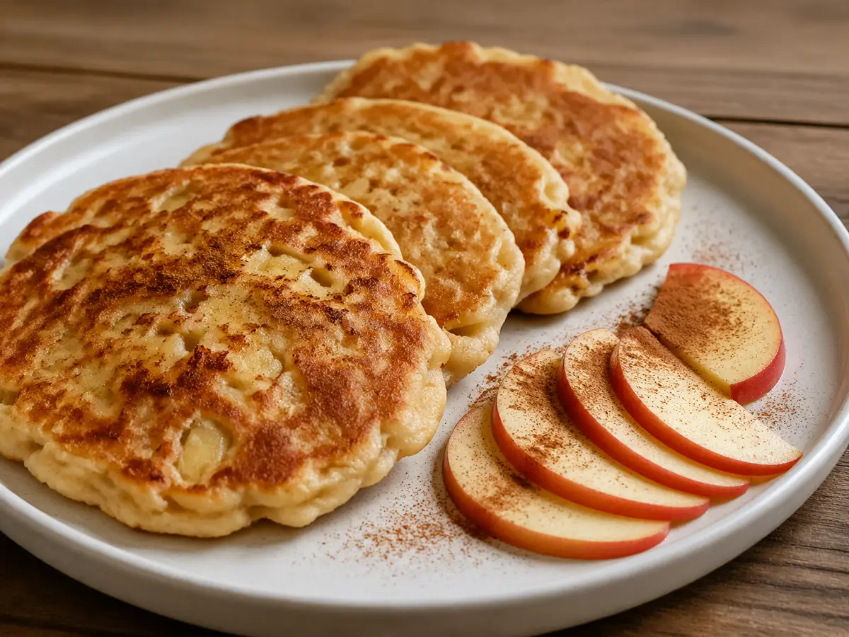 Placuszki z jabłkiem