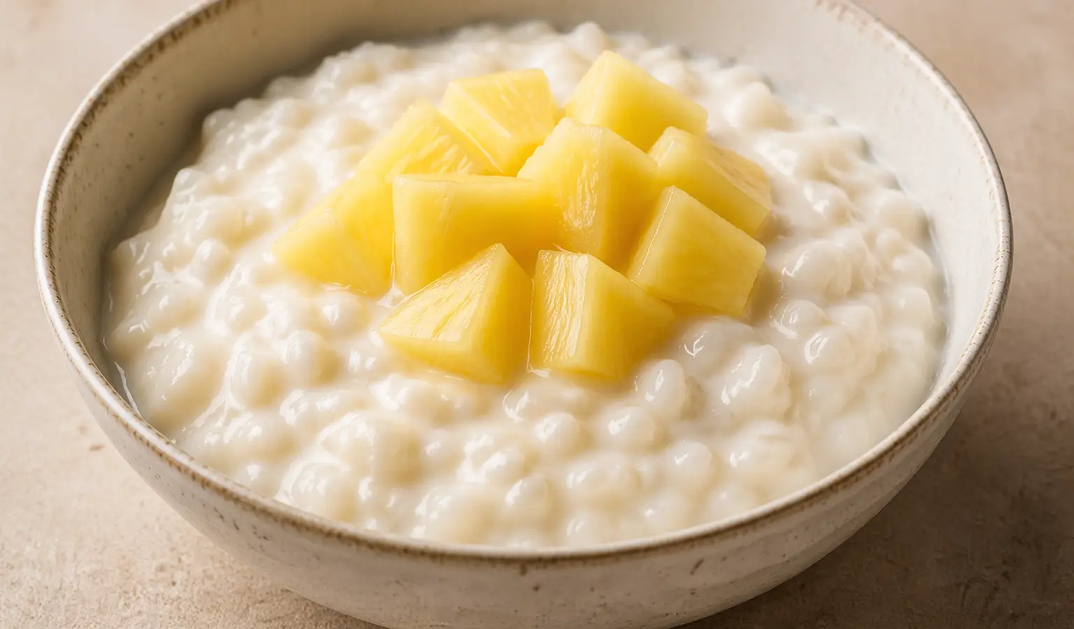 Ryż kokosowy z ananasem