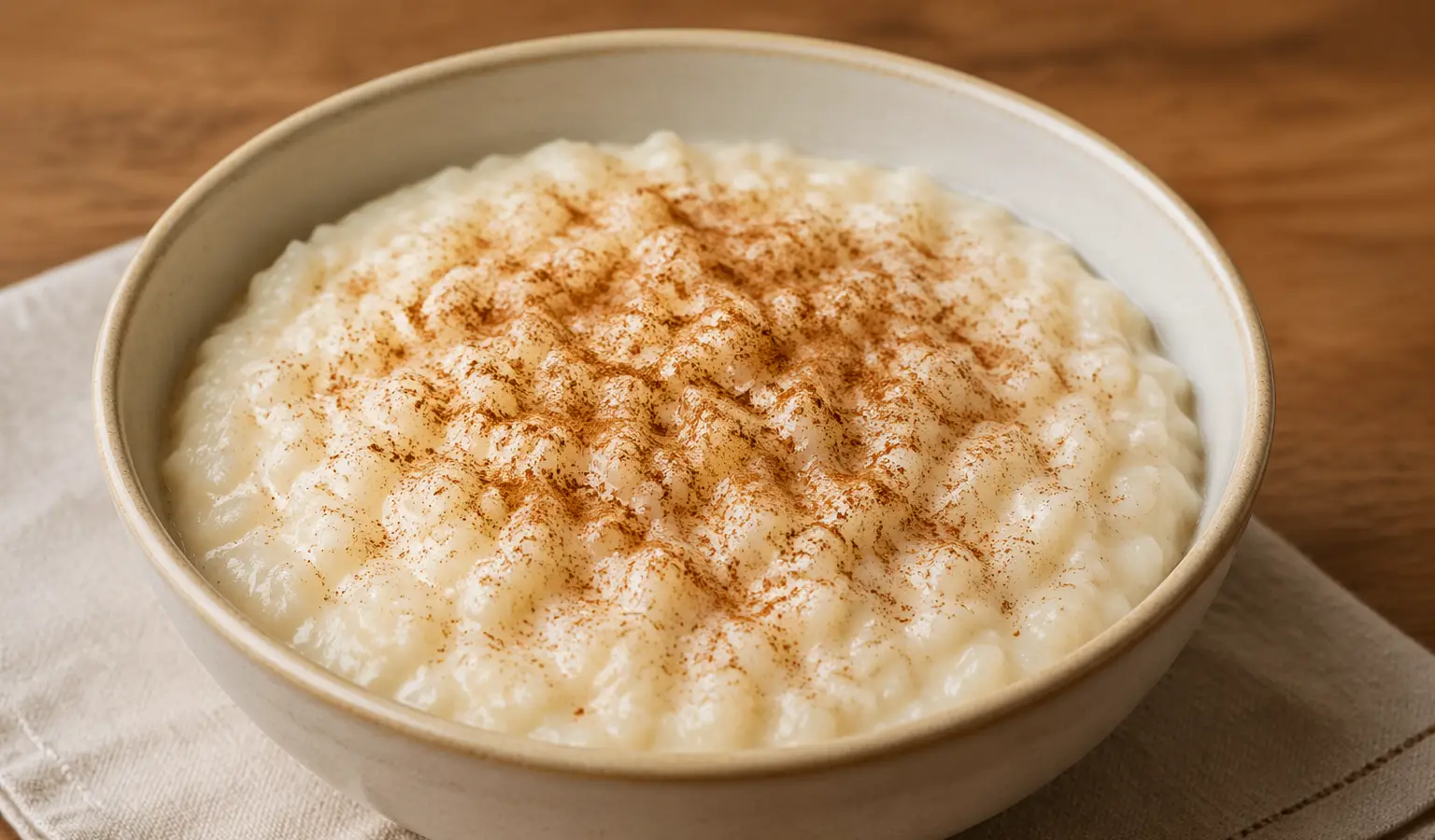 Ryż na mleku z cynamonem