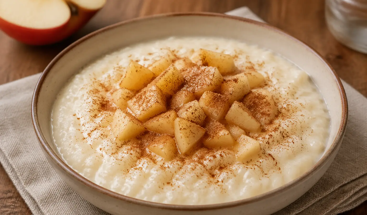 Ryż na mleku z jabłkami