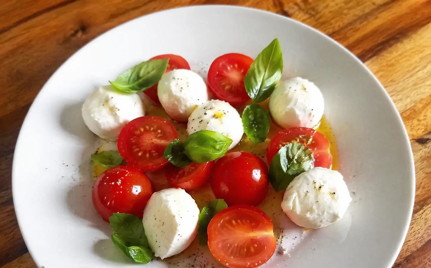 Mini sałatka caprese