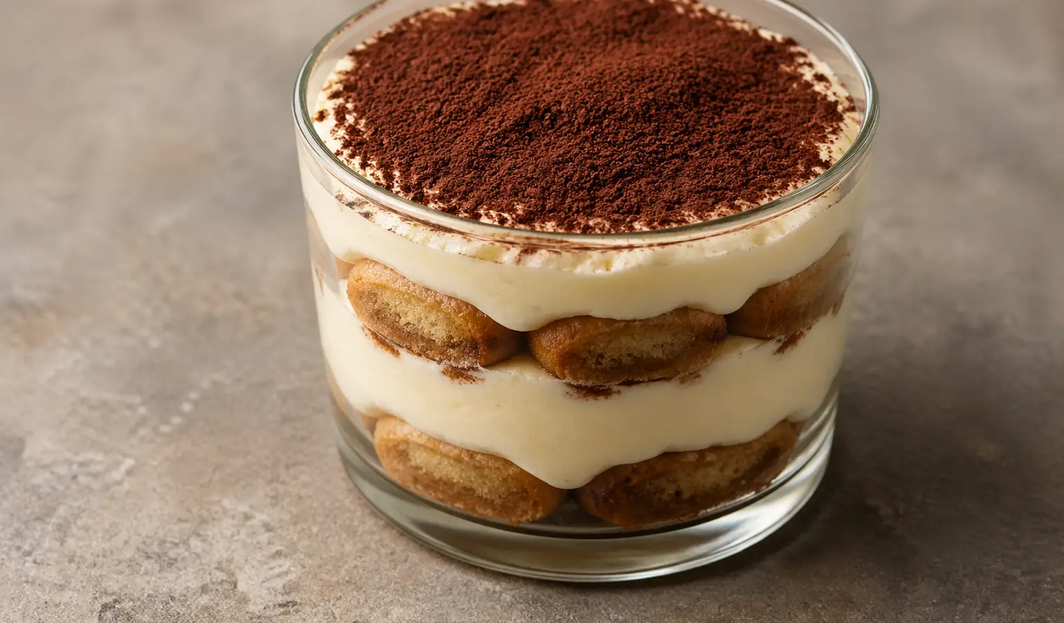 Tiramisu w pucharku
