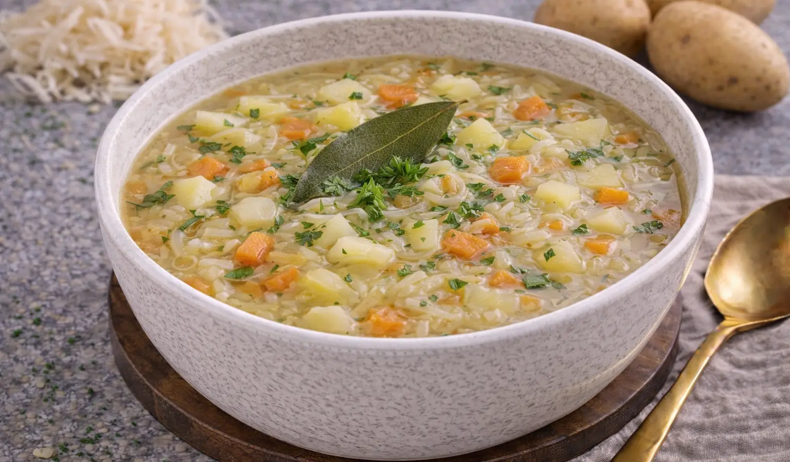 Zupa z kiszonej kapusty i ziemniaków